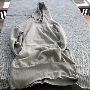 Grey Sweatshirt dress